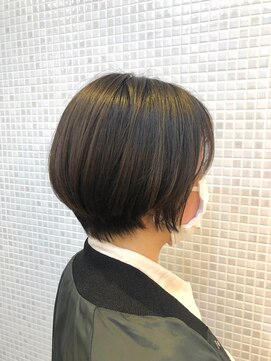 オーガスト ヘア ネイル(AUGUST hair nail) スッキリ丸みショートボブ