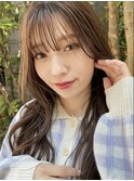 簡単に可愛く決まるロング [レトロガーリー/ミルクチョコレート]