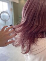ヘアメイク ミチ 富田店(HAIRMAKE MICHI)&nbsp;【MICHI 富田店　古作蓮】ベビーピンク