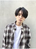 【aRietta】緩めリバースパーマ×ナチュラルセンターパート