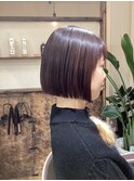 切りっぱなしボブ
