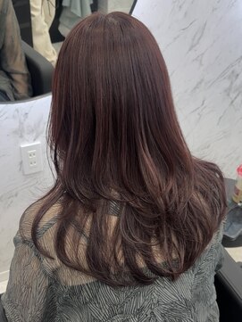 ドットモーダ  町田店(dot. mooda) 【艶カラー×レイヤーカット】韓国/韓国ヘア/町田/町田駅/学割