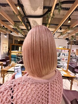 トゥルース 獨協大学前店(Hair&Make TRUTH) 艶ピンクベージュ