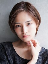カライングドゥ(ing deux)&nbsp;大人ショートボブ丸みショートカットマッシュショート前髪あり