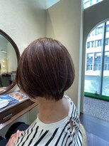 エルサフィロ ヨドヤバシ(el zafiro yodoyabashi)&nbsp;【el zafiro yodoyabashi】白髪馴染ませカラー×大人ショート