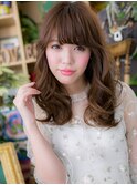 外国人風大人かわいい小顔ランダムパーマc5浦和20代30代40代