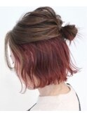 おしゃれハーフアップ