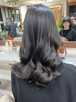 アミー 駒澤(Ammy komazawa)&nbsp;韓国風パーマ/コテ巻き風パーマ/ミディアムパーマ 纐纈