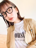 アンアミ キチジョウジ(Un ami Kichijoji)&nbsp;【unami】切りっぱなし大人っぽヘア×毛先パーマ　澤田杏奈