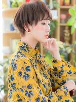 カバーヘア ブリス 川口(COVER HAIR bliss)&nbsp;外国人風大人ハイライト小顔マッシュショートc5川口20代30代40代