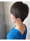マッシュショートと柔らかいカラー【藺草】