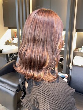 アイコニック 天神店(ICONIQ) 透明感ケアカラー/テラコッタブラウン