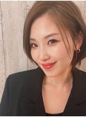 ショートパーマショートカット前髪あり前髪なし20代30代40代