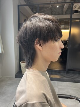 ノブレス ノアール(NOBLESSE NOIR) マッシュウルフ/ニュアンスパーマ