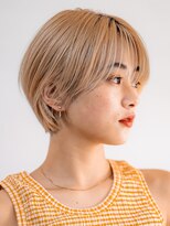 ベンジー 中目黒店(benji)&nbsp;ベージュショートでおしゃれに