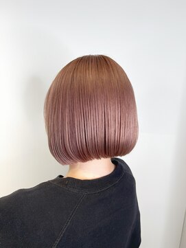 アンサム 下北沢店(UNSOME) ミニボブ/ピンクベージュ