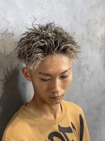 ネクストゼロ(NEXT zerO) 短髪 無造作パーマ