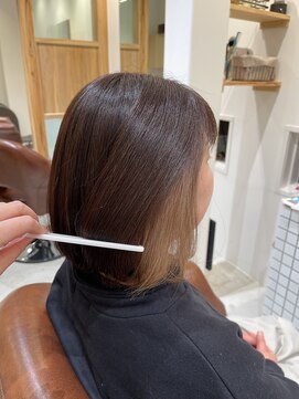 ファスナーグランデ(fustener grande) イヤリングカラー×艶トリートメント