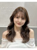 韓国風パーマ/コテ巻き風パーマ/レイヤーカット/パーマ/韓国ヘア