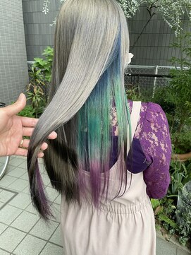 アリ 葛西店(ALi) デザインカラー 葛西髪質改善|葛西縮毛矯正|葛西白髪ぼかし