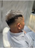【DoENヘアカタ】シルバースキンフェード
