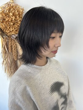 マヤ 昭和店(MYA) 顔周りレイヤー　ウルフ