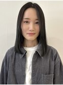 ストレートヘア