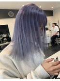 ナチュラル紫グラデーション