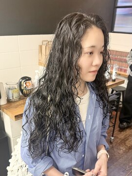 ヘアサロン エフ 渋谷(F) #スパイラルパーマ#ウェーブヘア