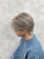 ハイライト/マッシュパーマ/ウルフ/アッシュブラック/渋谷駅