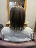 切りっぱなしボブ