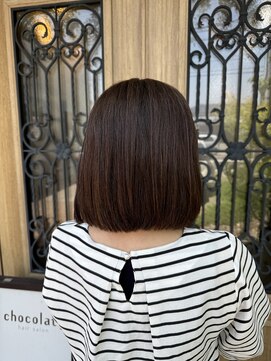 チョコレート(chocolate) 髪質改善大人可愛い20代30代40代50代レイヤーカット