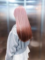 フィッツコア(FITS CORE)&nbsp;ホワイトピンク　ブラウン　エンドカラー