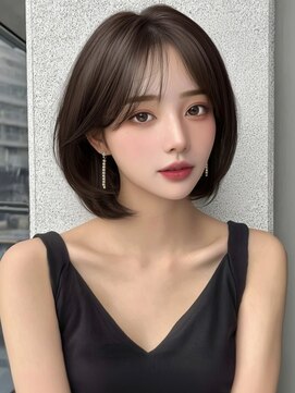 ユーフォリア 渋谷グランデ(Euphoria SHIBUYA GRANDE) 渋谷 ボブ 韓国ヘア ショートボブ 顔周りレイヤー 小顔カット