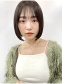 【黒髪カタログ】30代40代50代 髪質改善ショートボブ