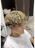 MEN’S HAIR/ツイストスパイラル/波巻きパーマ/札幌/大通り