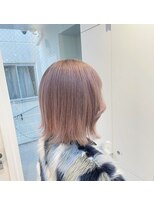 ヘアサロン ガリカ 表参道(hair salon Gallica)&nbsp;透明感ホワイトラベンダーピンク/顔まわりレイヤー