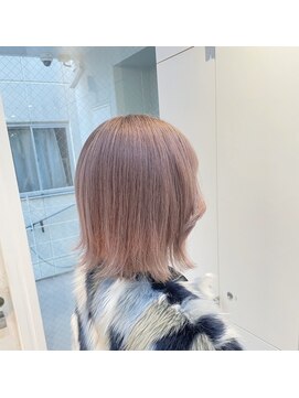ヘアサロン ガリカ 表参道(hair salon Gallica) 透明感ホワイトラベンダーピンク/顔まわりレイヤー