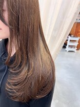 ラフ 日立(raf.)&nbsp;たっぷりレイヤーとオリーブベージュカラー