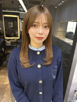 ロンドアヴァントゥス 池袋(Lond aventus)&nbsp;オリーブグレー/ボブ/顔周り/小顔/レイヤー/髪質改善/縮毛矯正