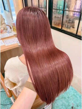 アテナ(ATENA) 【直樹】ピンクベージュ/透明感カラー/髪質改善/韓国レイヤー