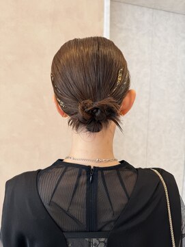 オン キャナルシティ博多前店(on) 【中里恵梨】ボブ/カチモリヘア/ヘアセット/参列ヘア