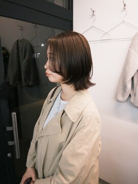 エヴリィ(every) グレージュボブレイヤー【大阪/梅田/中津】