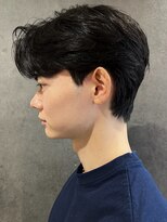 ニコ トウキョウ ヨコハマ(nico)&nbsp;センターパートメンズカットニュアンスパーマ