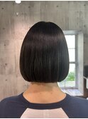 ぱっつんボブ