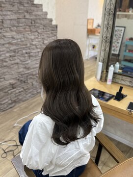 ヘア カンパニー トワ 千葉店(TOWA) 千葉/千葉駅/ダークブルー/ミルクティーブロンド/ヘッドスパ