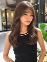 シティ オモテサンドウ(CITY omotesando) ナッツベージュ×ミディアムレイヤー【平山晶也】