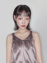 エシカ(ethica)&nbsp;【ethica_南船場】落とせる黒染め×外はねボブ
