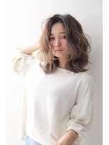 ヘアーズ ベリー 香椎店(hairs BERRY)&nbsp;BERRY_クールショート＿オーガニック＿ボブルフ＿ピンクベージュ