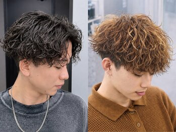 アクロ 本店(ACRO)の写真/【平日限定：メンズカット＋パーマ￥16,000】精密なカット×圧倒的パーマ技術で理想のスタイルへ[men's]